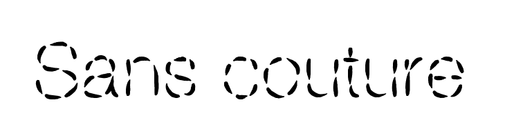 Sans couture  Frei Schriftart Herunterladen