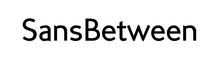 SansBetween  font caratteri gratis
