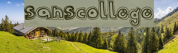 SansCollege Font examples