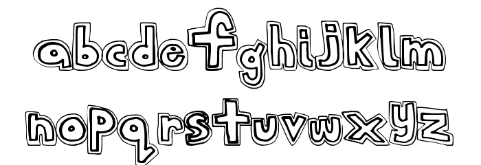 SansCollege Font LOWERCASE