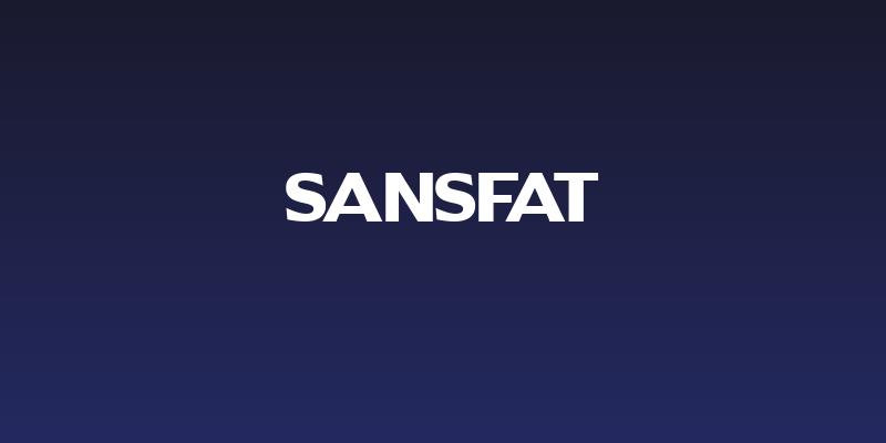 SansFat Social Header