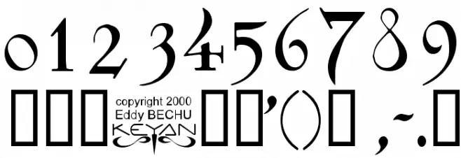 SansLogique Fonte OUTROS PERSONAGENS