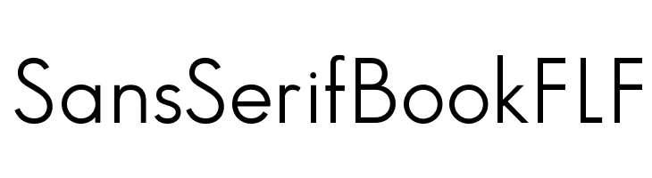 SansSerifBookFLF Font