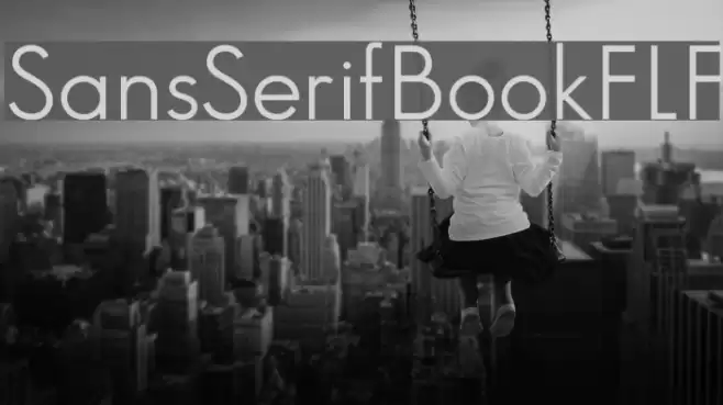 SansSerifBookFLF Font examples