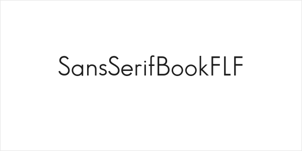 SansSerifBookFLF Logo