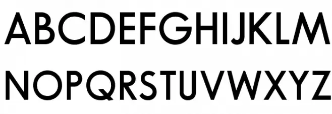 SansSerifFLF-Demibold Font Litere mari