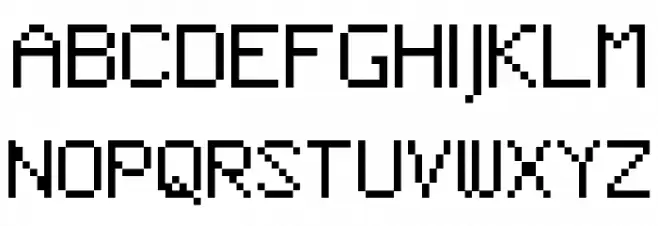SansTaiNa Regular フォント 大文字