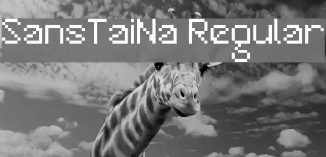 SansTaiNa Regular フォント examples