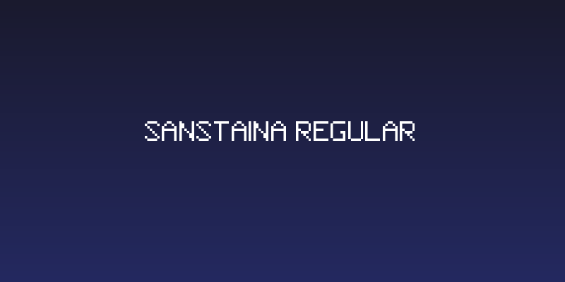 SansTaiNa Regular Social Header