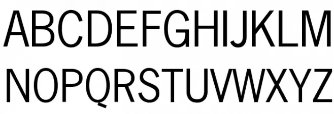 SansXHigh Schriftart Groß