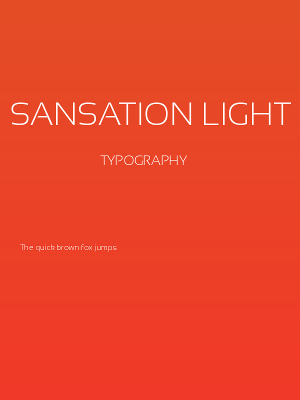 Sansation Light Poster