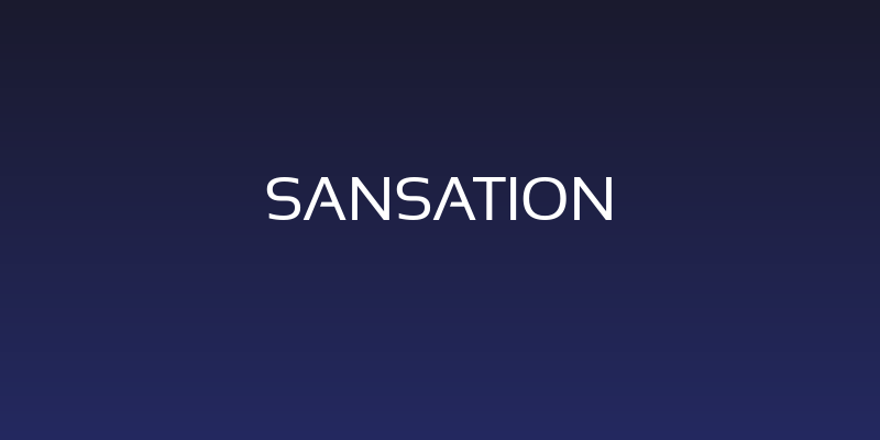 Sansation Social Header