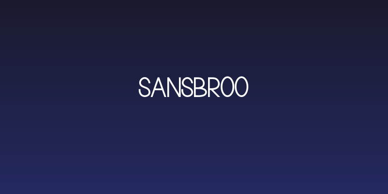 Sansbroo Social Header