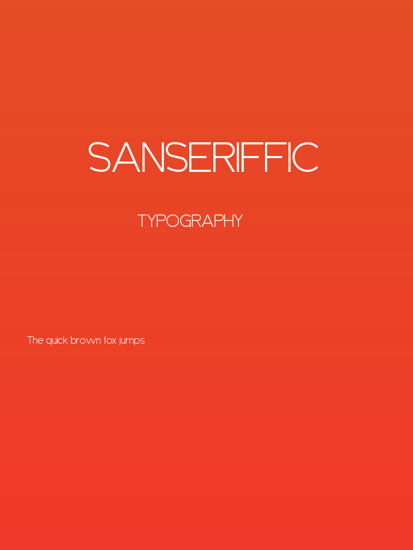 Sanseriffic Poster
