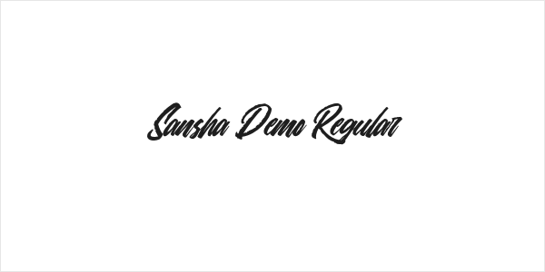 Sansha Demo Regular Logo
