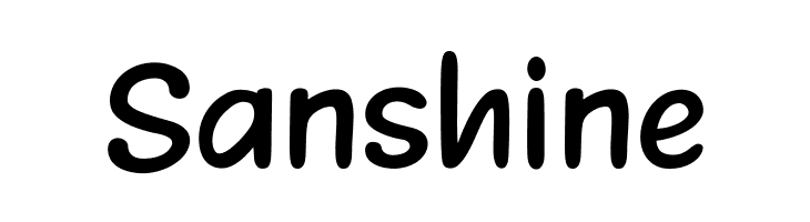 Sanshine  Free Fonts Download