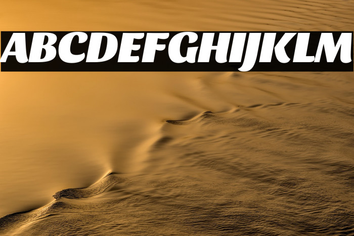 Sansita Black Italic Example 2