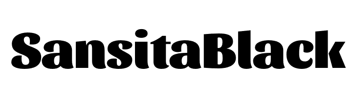 Sansita Black  免费字体下载