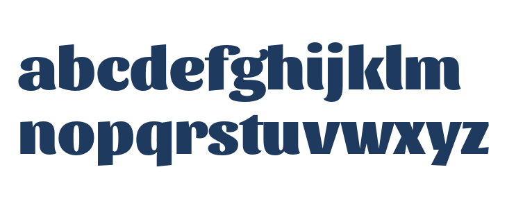 Sansita Black Lowercase