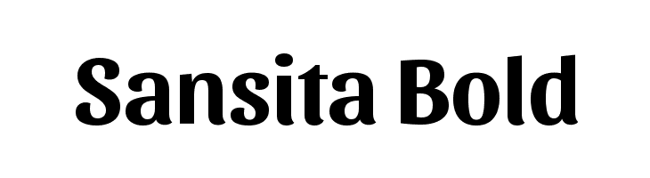 Sansita Bold Font