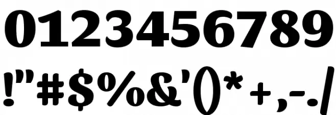 Sansita ExtraBold Font OTHER CHARS