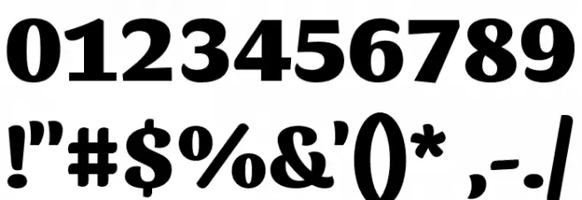 Sansita ExtraBold Font OTHER CHARS