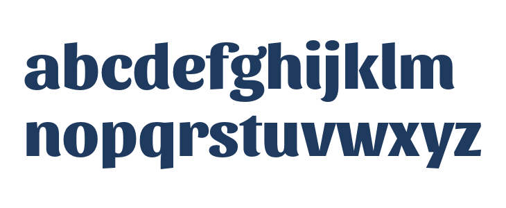 Sansita ExtraBold Lowercase