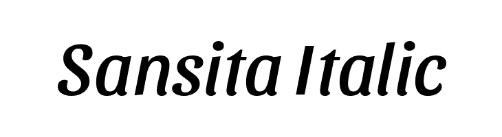 Sansita Italic  नि: शुल्क फ़ॉन्ट्स डाउनलोड