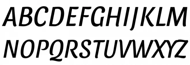 Sansita Light Italic Polices MAJUSCULES