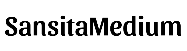 Sansita Medium  font caratteri gratis