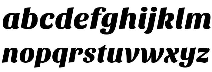 Sansita One Regular Font LOWERCASE