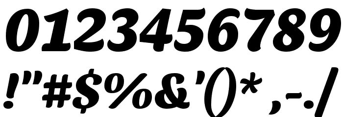 Sansita One Font OTHER CHARS