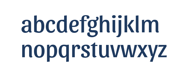 Sansita Regular Lowercase