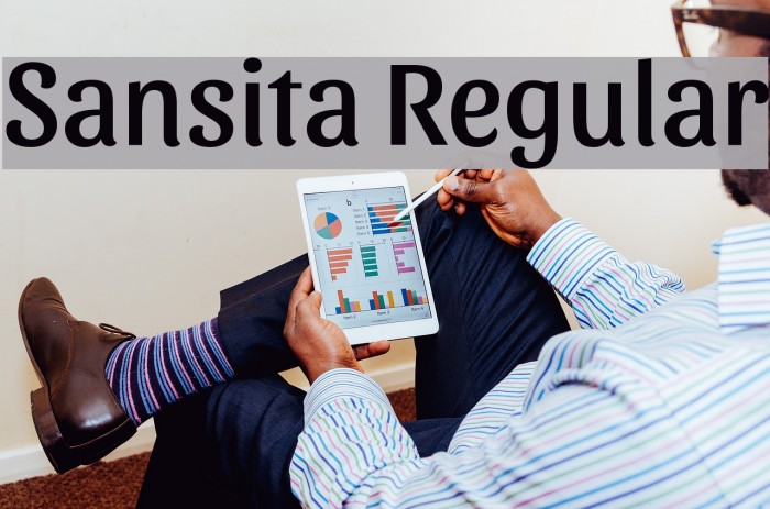 Sansita Regular Font examples