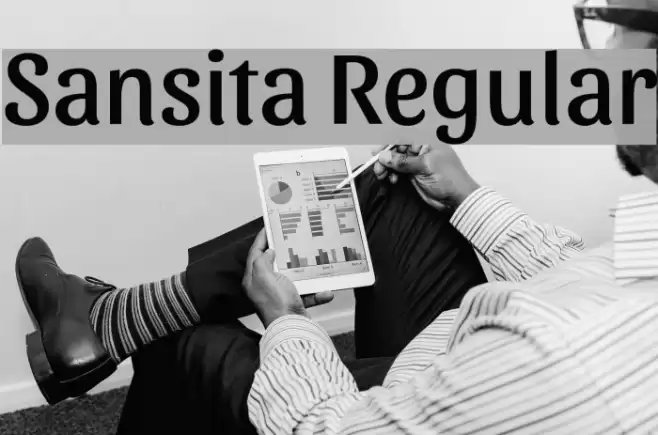 Sansita Regular Font examples
