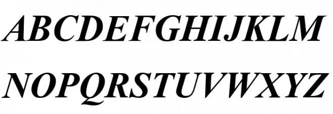 Sanskrit--Roman-Bold-Italic Fonte MAIÚSCULAS