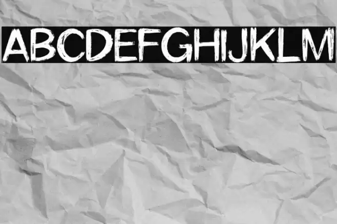 SanstuyBrush Font examples