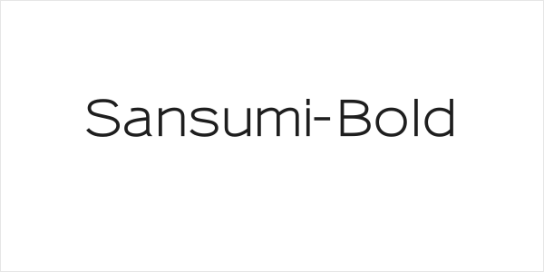 Sansumi-Bold Logo