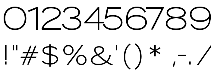 Sansumi-DemiBold Font OTHER CHARS