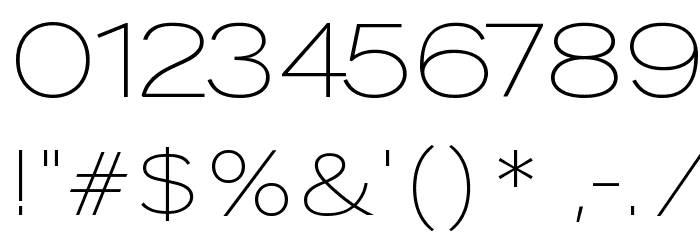 Sansumi-Regular Font OTHER CHARS
