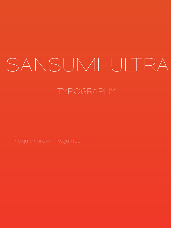 Sansumi-UltraLight Poster