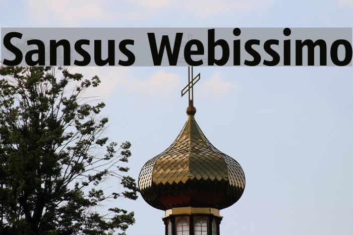 Sansus Webissimo Font examples