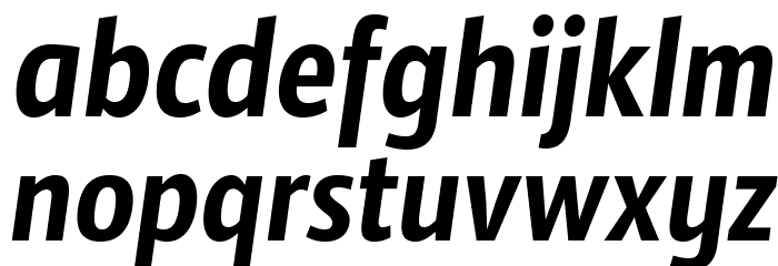 SansusWebissimo-Italic Fonte MINÚSCULAS