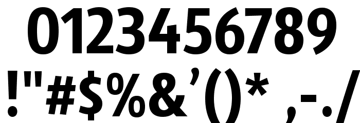 SansusWebissimo Font OTHER CHARS