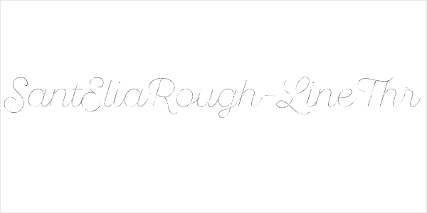 SantEliaRough-LineThr Logo