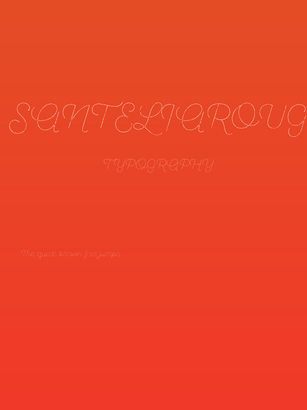 SantEliaRough-LineTwo Poster