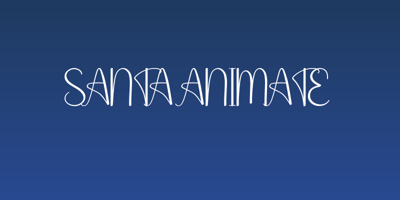 Santa Animate Social Header