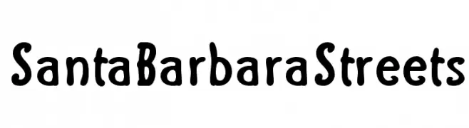 Santa Barbara Streets  تنزيل الخطوط
