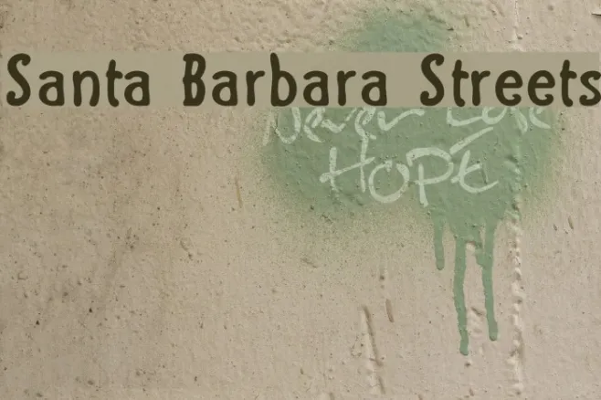 Santa Barbara Streets Example 2