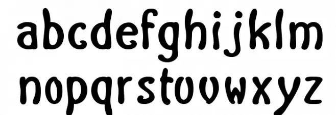 Santa Barbara Streets फ़ॉन्ट लोअरकेस